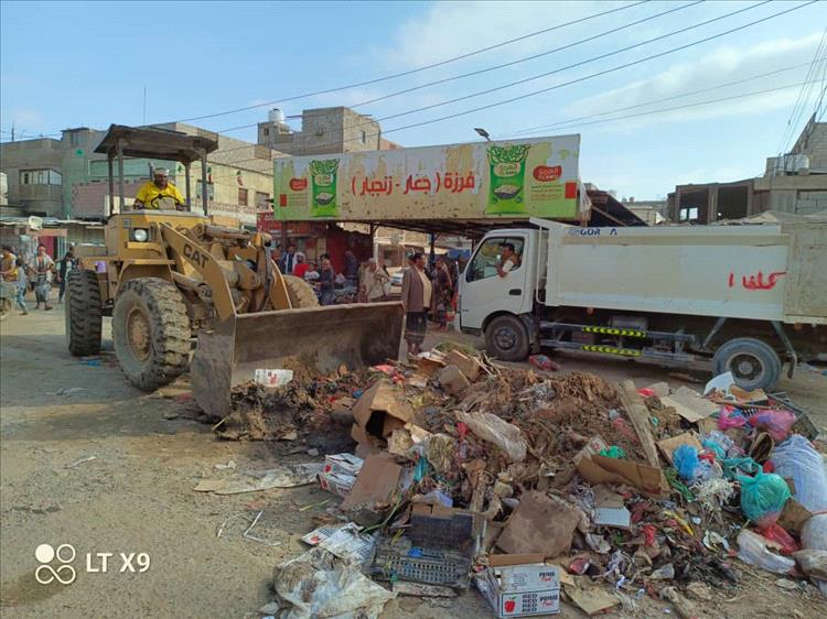 السلطة المحلية خنفر تنفذ حملة نظافة واسعة بجعار