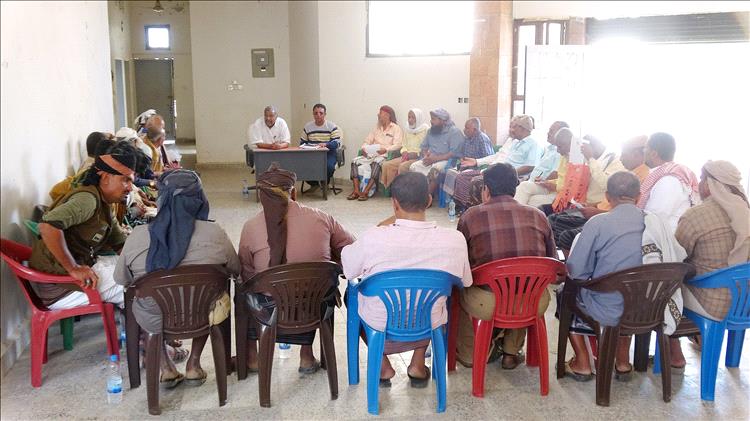 لقاء موسع بمحافظة أبين يناقش الحفاظ على القنوات الزراعية ودعم جمعيات مستخدمي المياه بدلتا أبين